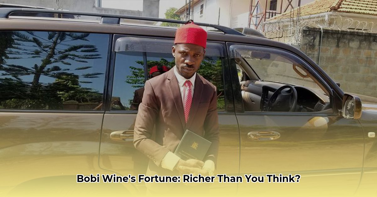 bobi wine s net worth